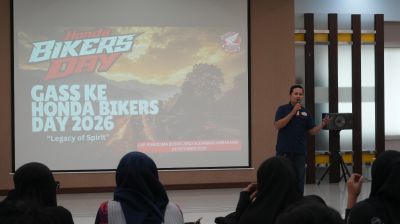 70 Bikers HOBIKU Gas ke HBD 2026, Safety Riding dan P3K Jadi Bekal Utama