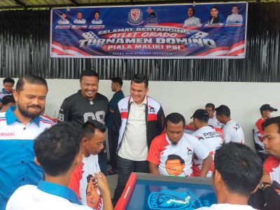 76 Peserta Ramaikan Turnamen Domino Maliki Squad PSI Tbk di Bagan Jawa