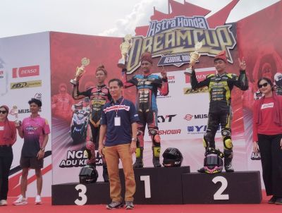 AHDC Regional Riau, Alfarezi Raih Podium Pertama di Kelas Matic STD s/d 116 Pemula U-23 Open