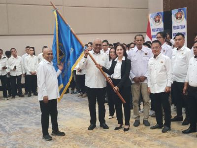 Akhmad Munir Resmi Kukuhkan Kepengurusan PWI Sulawesi Utara
