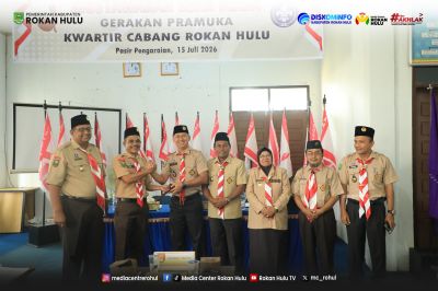 Alreza Ahyu Resmi Nakhodai Kwarcab Pramuka Rokan Hulu Periode 2024–2029