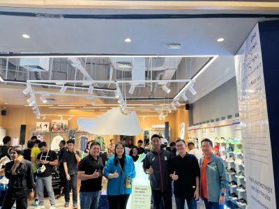 ASICS Buka Concept Store di Mal Living World Pekanbaru