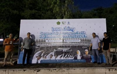 BSI Dukung Penuh Launching Batik Haji dan Senam Haji
