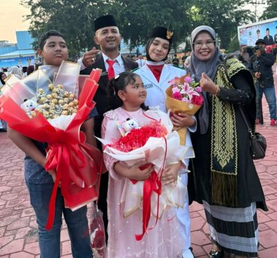 Di Balik Baki Sang Merah Putih, Ada Mimpi Rajwa Nailatul Izzah Menjadi Polwan