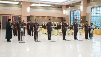 Dilantik Kajati Riau, Ade Indrawan Resmi Nahkodai Kejari Bengkalis