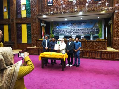 DPRD Gelar Rapat Paripurna Ranperda Rokan Hilir Hijau