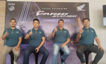 Evolusi Skutik Sporti Terbaru, Capella Honda Riau Resmi Hadirkan New Honda Vario Evo 160 