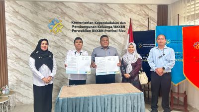 FIKOM UMRI dan BKKBN Riau Perkuat Kerjasama Program Bangga Kencana