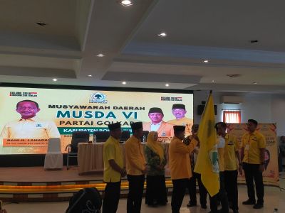 H. Bistamam Terpilih Aklamasi Pimpin Golkar Rohil, Konsolidasi Jadi Fokus Utama