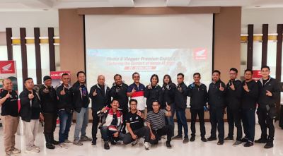 Jurnalis dan Vlogger Rekam Sensasi Berkendara Premium Bersama Honda AT Hight