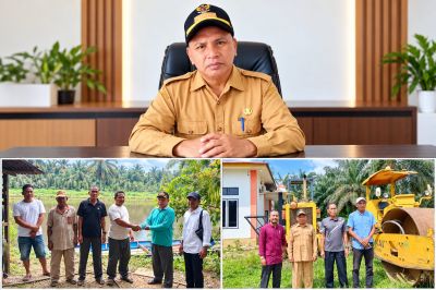 Kades Kota Intan Siaga Hadapi Ancaman Banjir, Perbaikan Jalan Jadi Perhatian