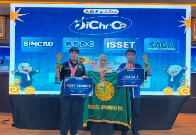 Keren! Inovasi Dekarbonisasi Mahasiswa UMRI Juara 1 dan Most Favorite di SiCheCo 2026