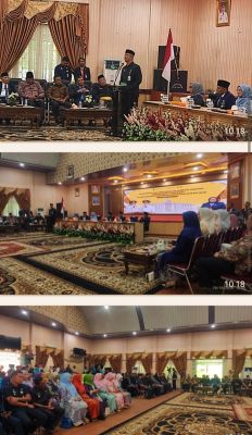 Lantik H. Sarman Syahroni Sebagai Sekda,  Bupati : Pengisian Jabatan Sekda Sesuai Mekanisme 