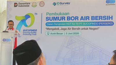 Masyarakat Desa di Aceh Besar Nikmati Akses Air Bersih dari ABPEDNAS dan SUCOFINDO