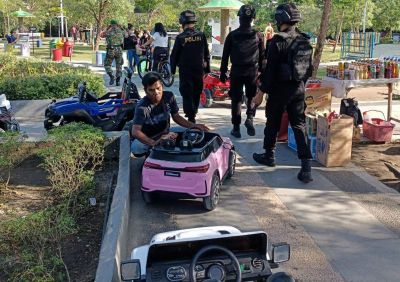 Patroli  Sinergitas TNI Polri,   Babinsa Imbau Pola Hidup Sehat dan Rajin Olahraga 