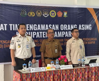 Perkuat Sinergi Pengawasan Orang Asing, Imigrasi Pekanbaru Gelar Rapat TIMPORA di Kabupaten Kampar 2026