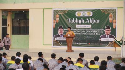 Pesan Rektor UMRI di Maulid Nabi: Sekolah Muhammadiyah Harus Cetak Murid yang Pintar Sekaligus Jadi Kader