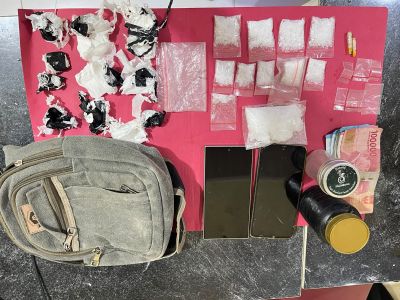 Polsek Kepenuhan Tangkap Pengedar Sabu, 85,71 Gram Narkotika Disita