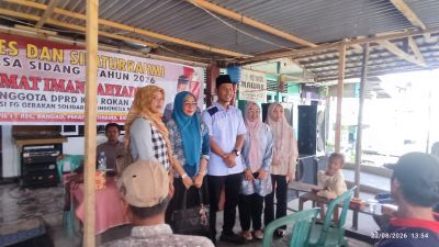 Rahmat Iman Respons Aspirasi Warga Bagan Jawa, Usulan Sumur Bor Jadi Perhatian
