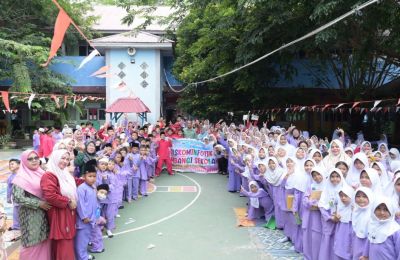 Sambangi SDN 04 Bengkalis, Diskominfotik Edukasi Siswa Bijak Bermedia Digital