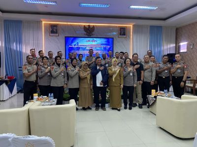Sespimma Polri Angkatan 75 Pokjar V Gelar PKP dan FGD di Polres Sumedang