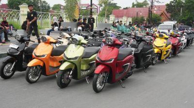 Stylo Sound Ride 2026: 50 Bikers Pekanbaru-Dumai Kompak Rolling, Gathering dan Nyanyi Bareng