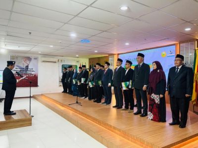 Target Akreditasi Unggul Harga Mati, Rektor UMRI Minta 19 Pejabat Baru Jadi Penggerak Perubahan