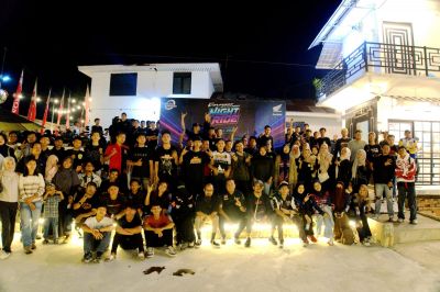 Vario Evo 160 Night Ride, Bukan Cuma Rolling City, Juga Jadi Ajang Silaturahmi Komunitas Honda Pekanbaru