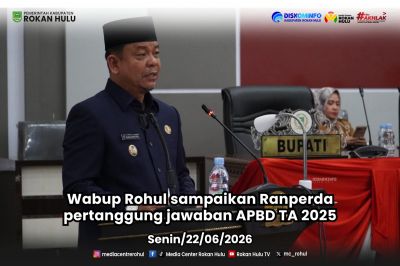 Wabup Safaruddin Poti Sampaikan Ranperda Pertanggung Jawaban APBD Tahun Anggaran 2025