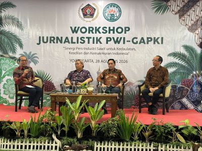 Workshop di Yogyakarta, GAPKI-PWI Dorong Pemahaman Sawit sebagai Pilar Ekonomi dan Energi Nasional